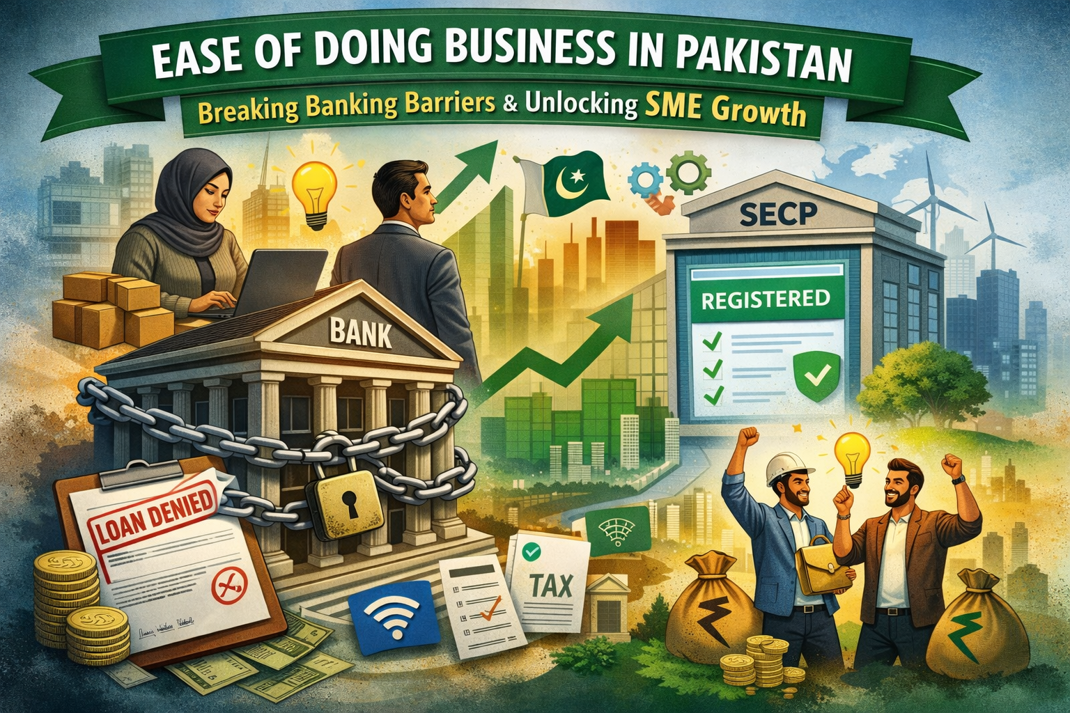 Ease of Doing Business in Pakistan: Breaking Banking Barriers and Unlocking SME Growth